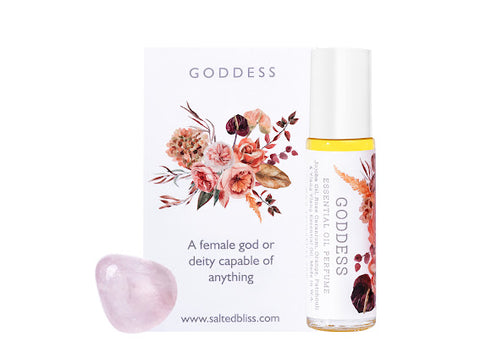 Essential Oil Perfume Crystal Set - Goddess