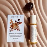 Essential Oil Perfume Crystal Set - Grounded