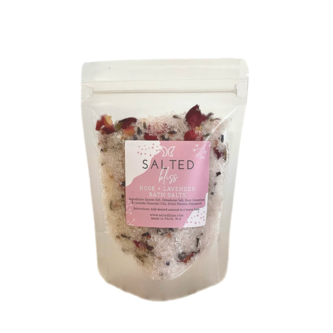 Bath Salts Rose & Lavender